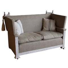 1920s English Knole Sofa 10