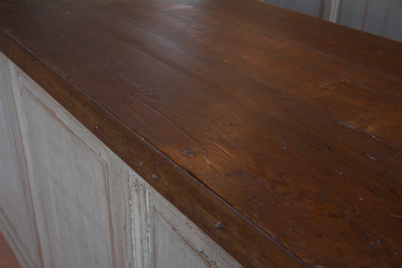 Mid-19th Century Substantial Antique Shop Counter