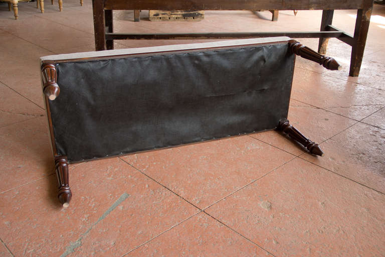 French Upholstered Bench 3