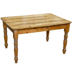 Victorian Pine Plank Table