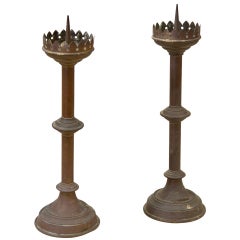 Pair 19th Century French Candlesticks