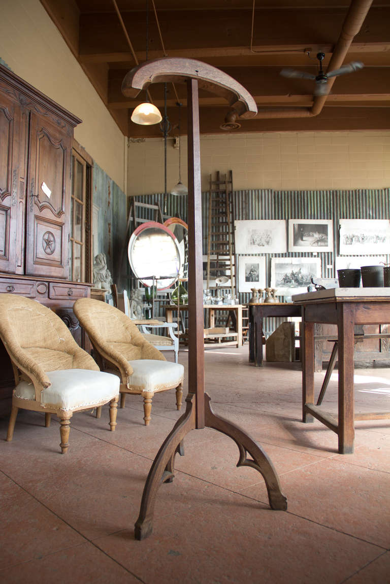 Vintage French Robe Stand at 1stdibs