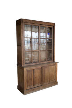 Antique 19th Century French Oak Bookcase