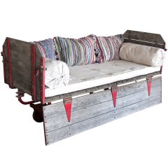Vintage Canadian Mail Cart