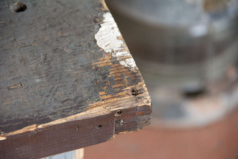 19th Century Antique French Industrial Work Table