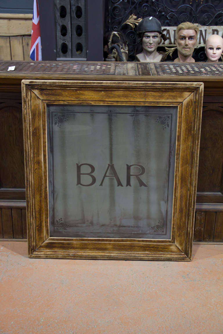 British Victorian Etched Glass