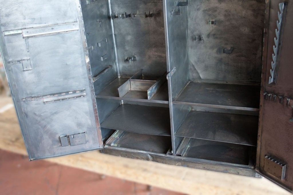 Steel Vintage Industrial Tool Cabinet