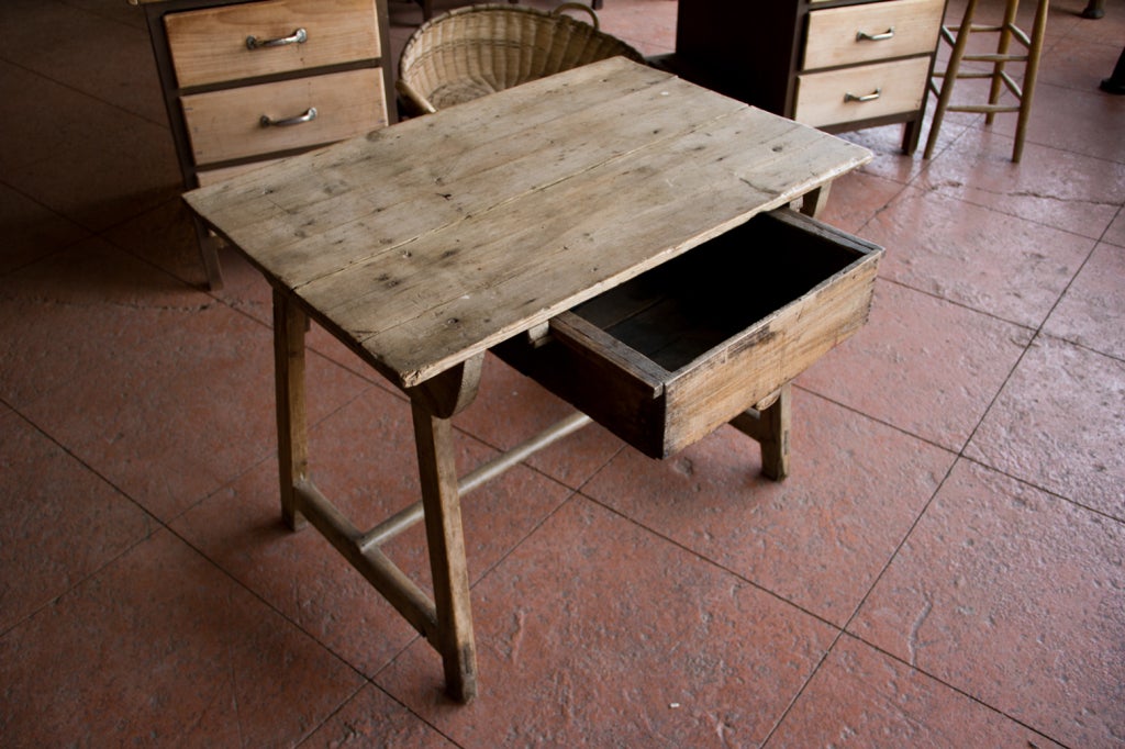 19th Century Antique English Bailiff's Table