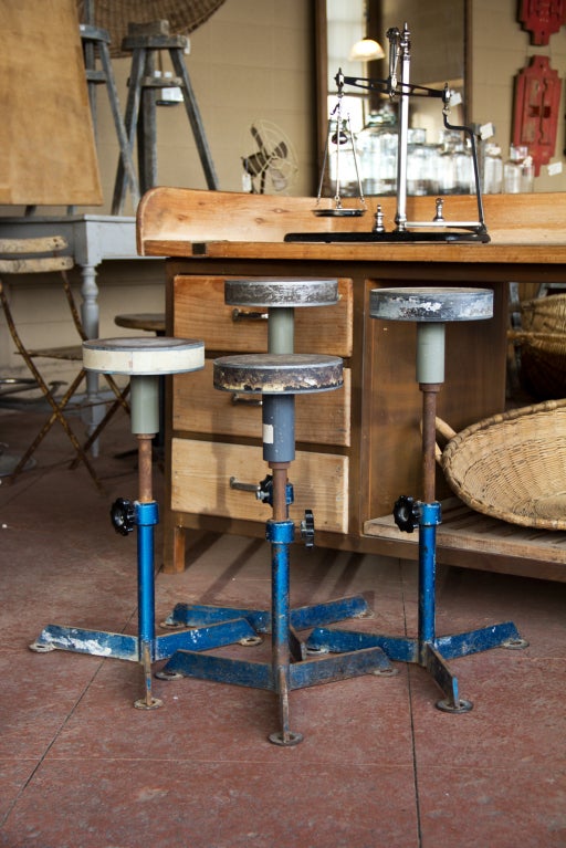 Vintage Industrial English Potters' Wheels at 1stdibs