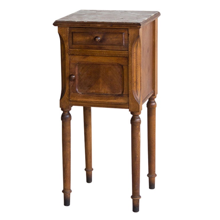 Antique French Bedside Table at 1stdibs