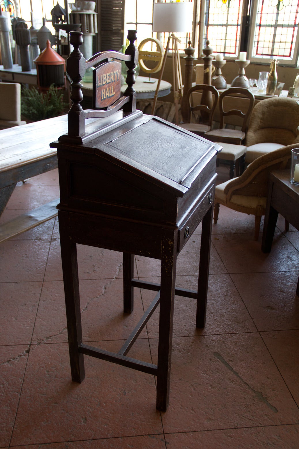 Wood 19th Century English Clerk's Lectern