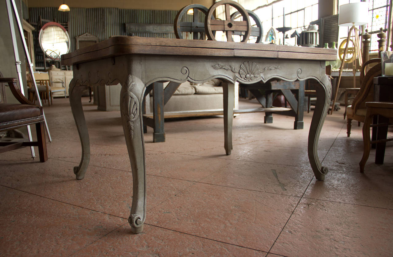 antique french oak dining table