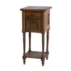Antique French Bedside Table
