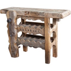 Hand Crafted Winerack Work Bench