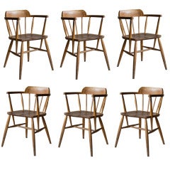Set of 4 Vintage School Chairs