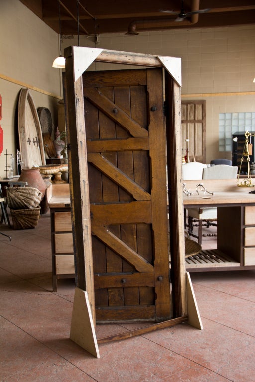 Antique Gothic Chapel Door