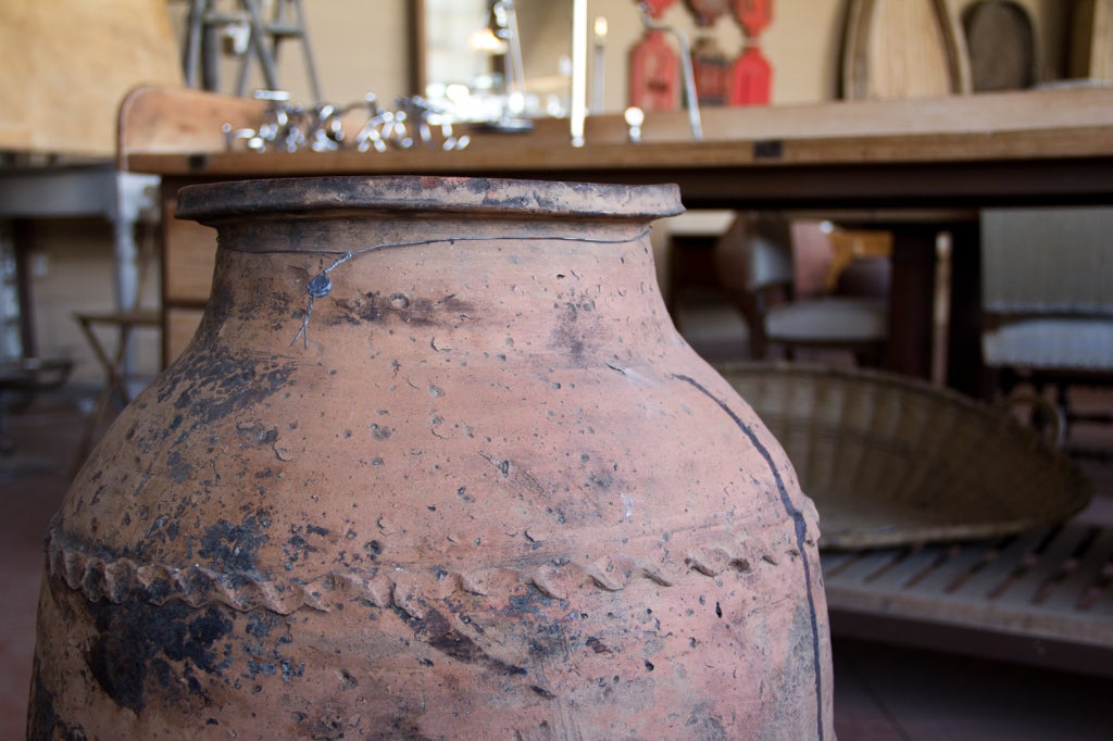 Terracotta Antique Turkish  Pot