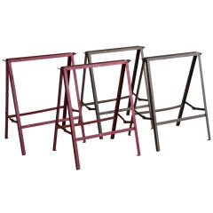Two Pairs of Vintage Trestles