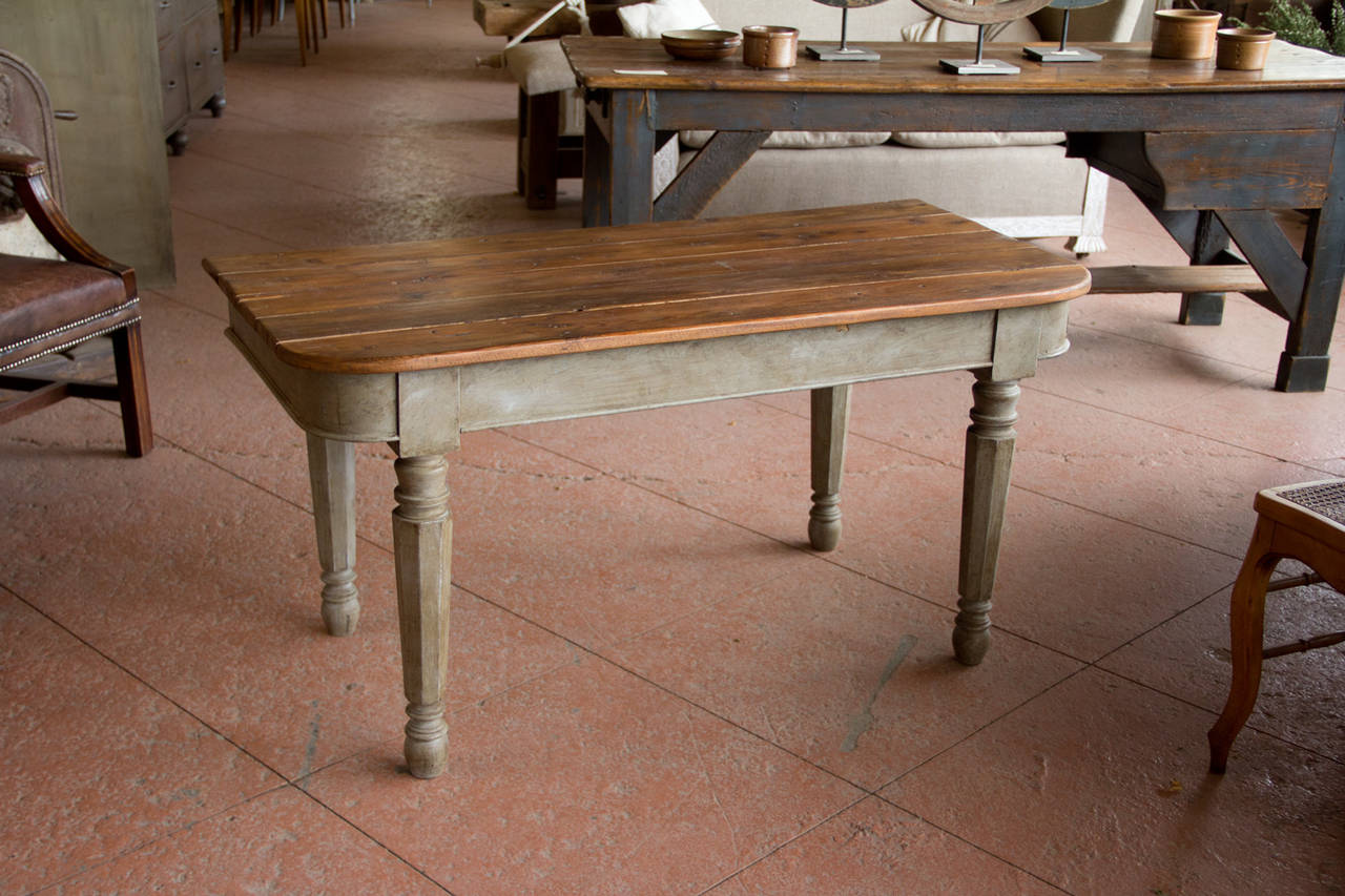 Antique Gustavian Style Console Table 2