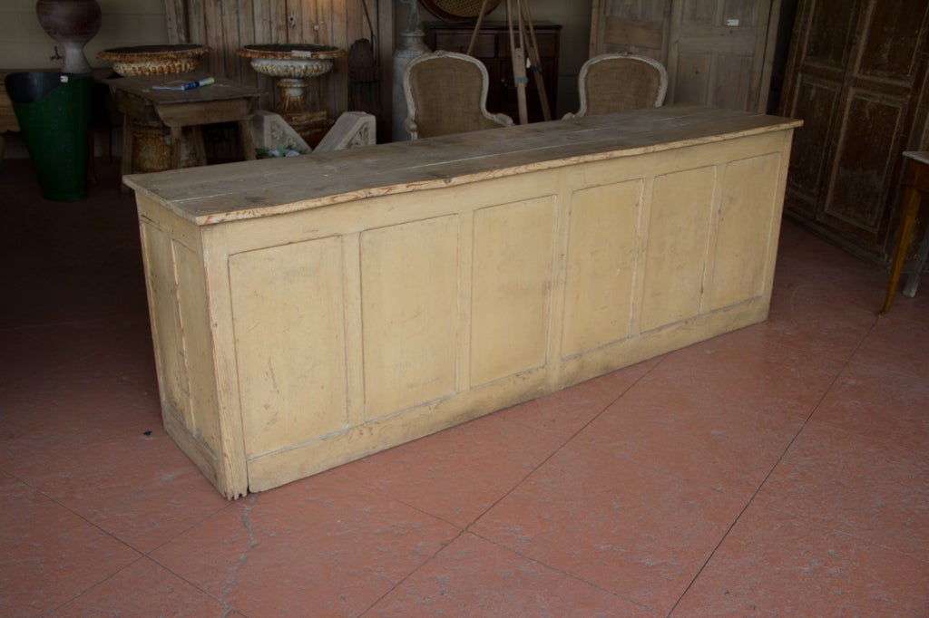 19th Century Provence Shop Counter