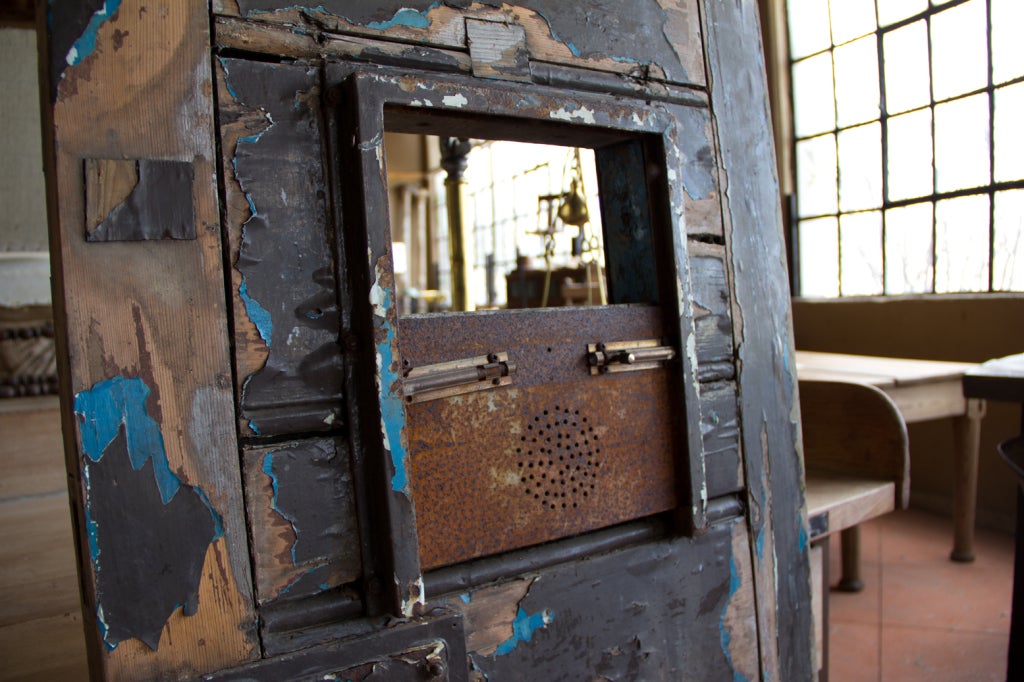 19th Century Victorian English Prison Cell Door