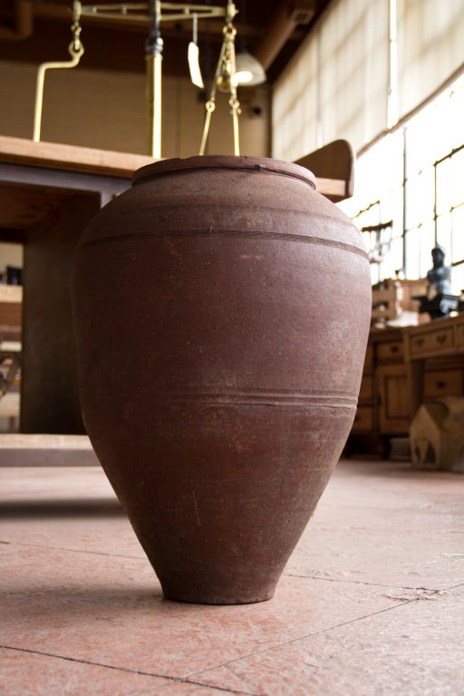 Antique Turkish Olive Pot 2