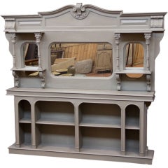 Antique Belgian Backbar