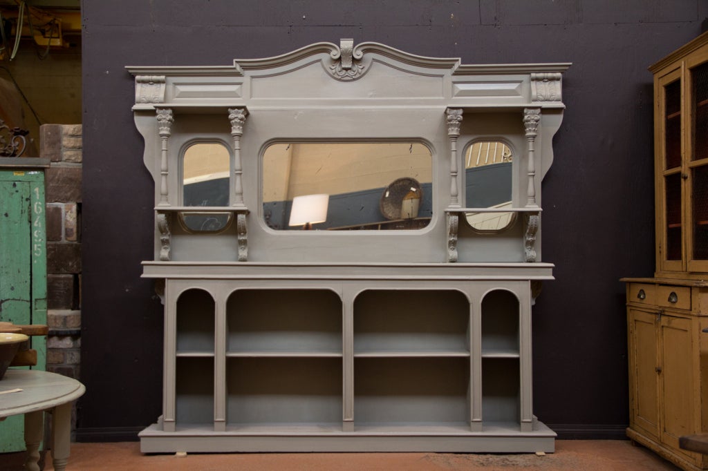 Antique Belgian Backbar