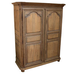 18th Century French Oak Armoire