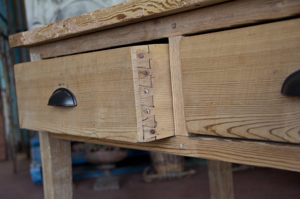 Antique French Table De Couchon 4