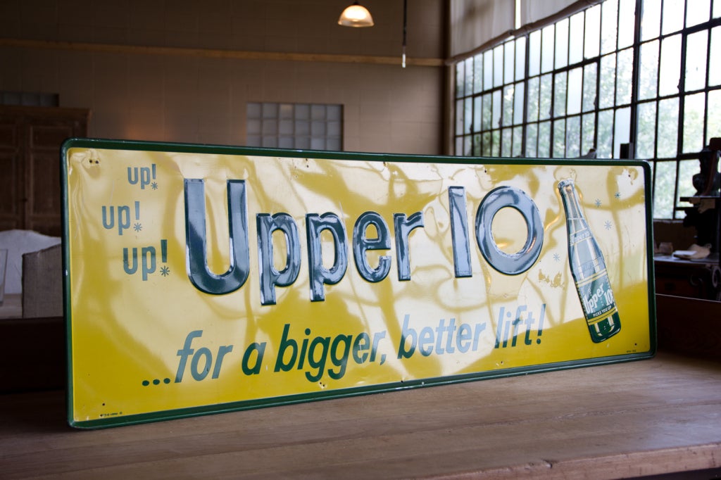 vintage soda signs for sale