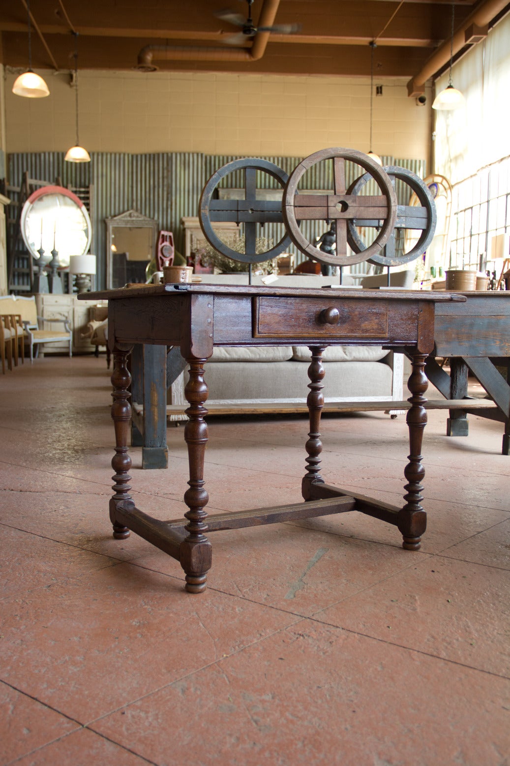 antique hall table