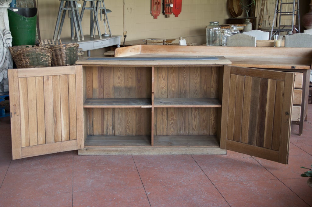 19th Century Victorian Oak School Cupboard