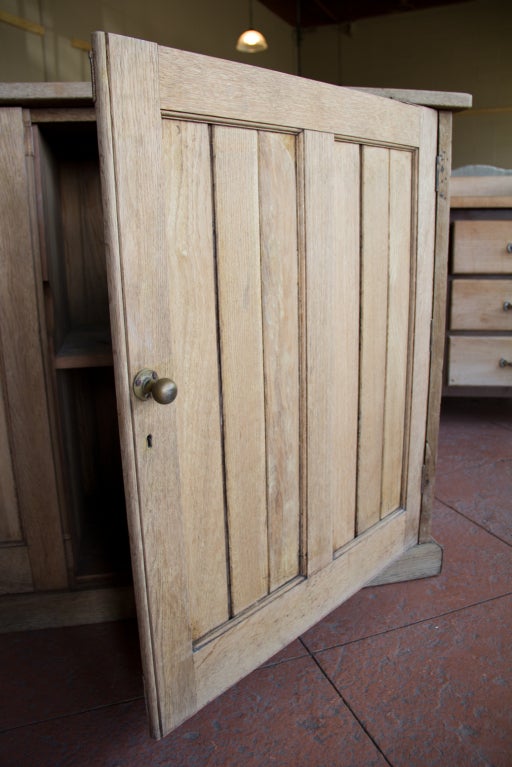 Victorian Oak School Cupboard 4