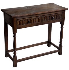 Gothic Revival English Side Table