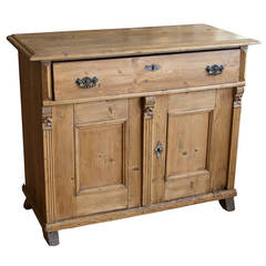 Antique English Pine Cupboard