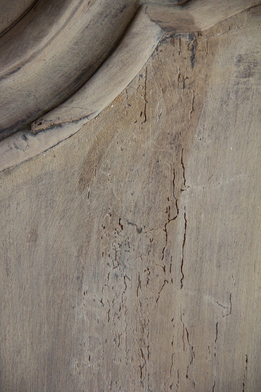 18th Century Bleached Oak Armoire 5
