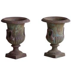Pair of Antique French Urns