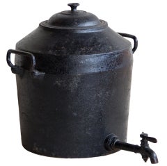 Antique 10 Gallon Clark Pot