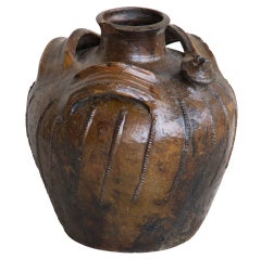 Antique 18th Century Nut Oil Jar