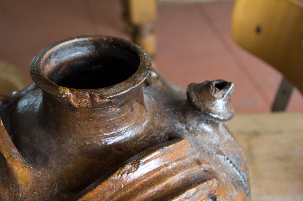 18th Century Nut Oil Jar 1