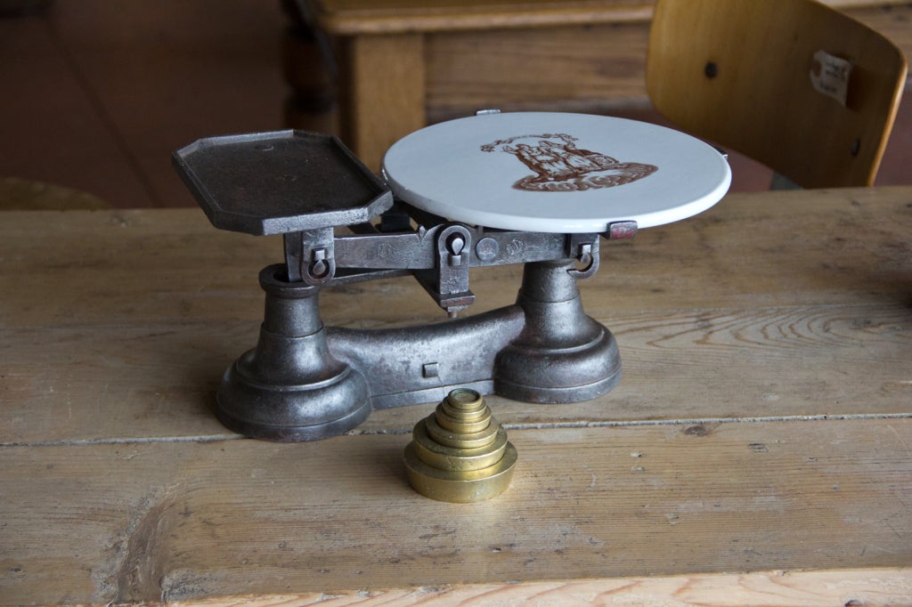 Antique Dairy Scale