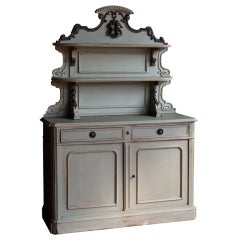 Antique  Louis XV style French Buffet Deux Corps