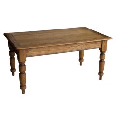 Antique English Oak School Desk