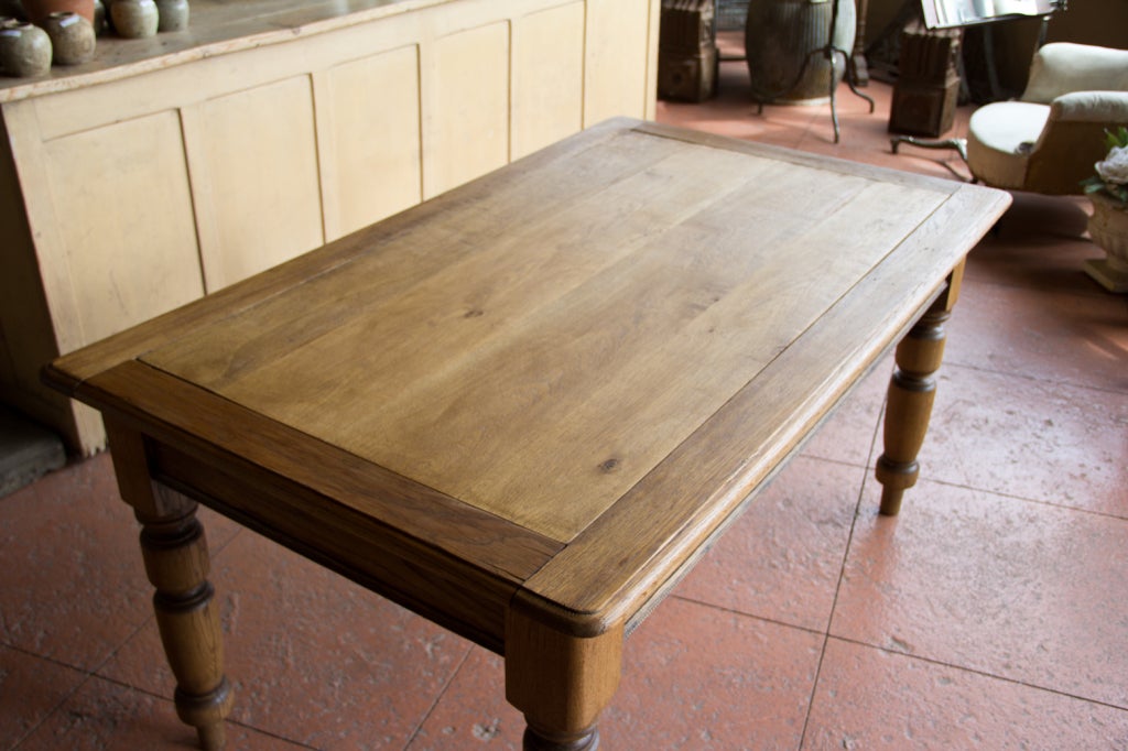 Wood Antique English Oak School Desk