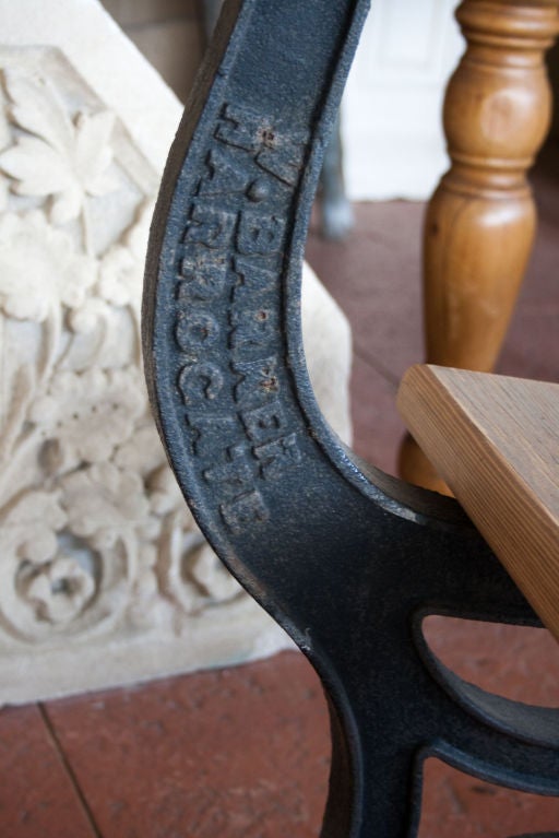 19th Century Promenade Bench 2