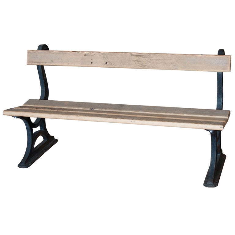 19th Century Promenade Bench