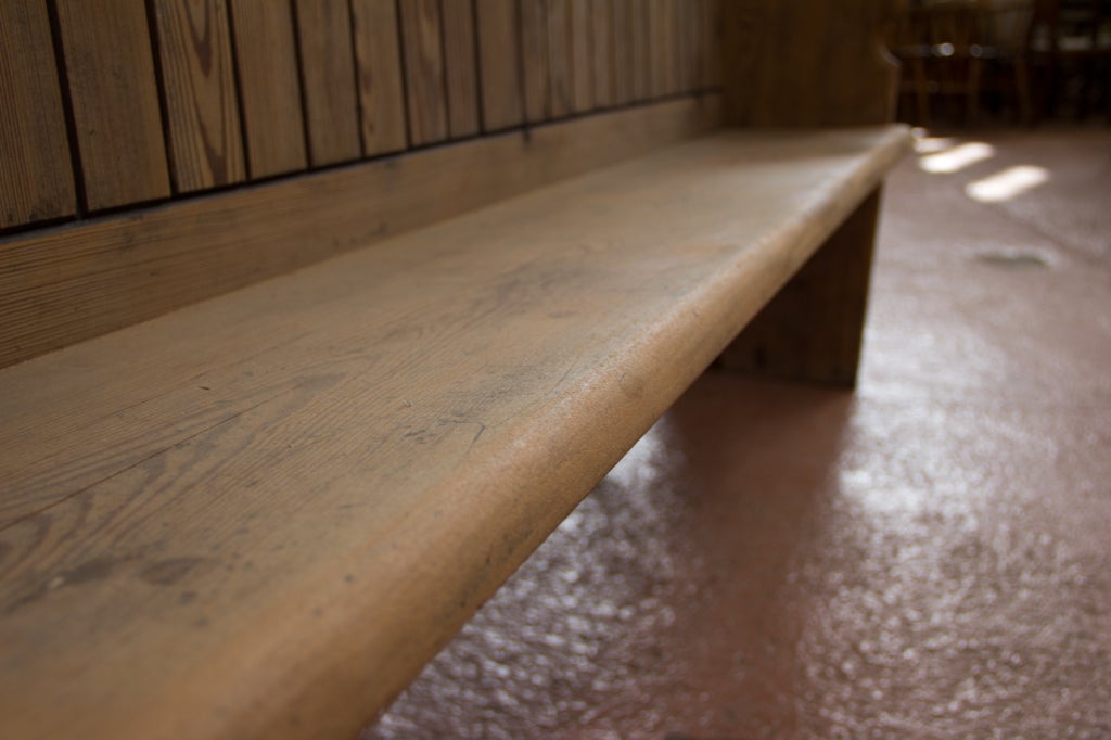 19th Century Welsh Chapel Bench 2