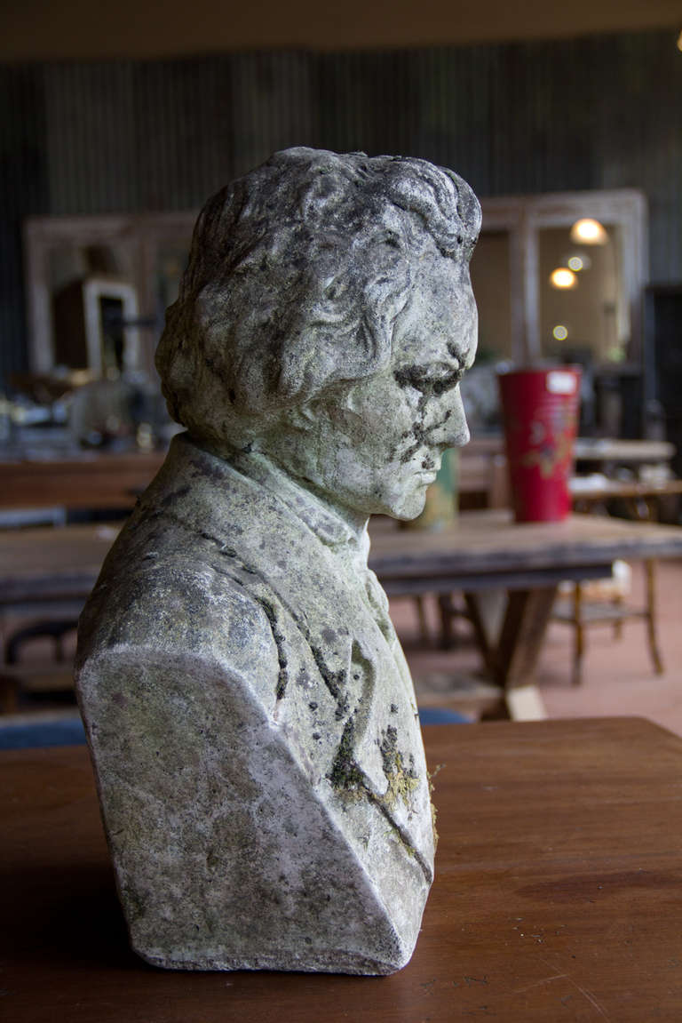 Vintage Composite Bust of Ludwig van Beethoven 2