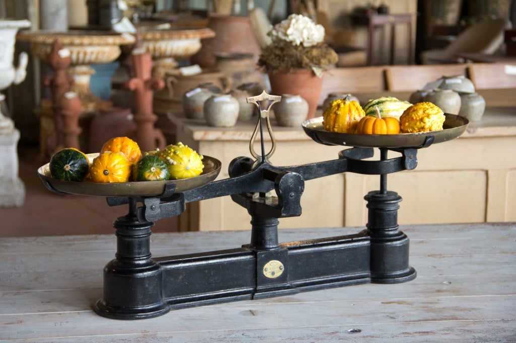 Antique French Balance Scale 3